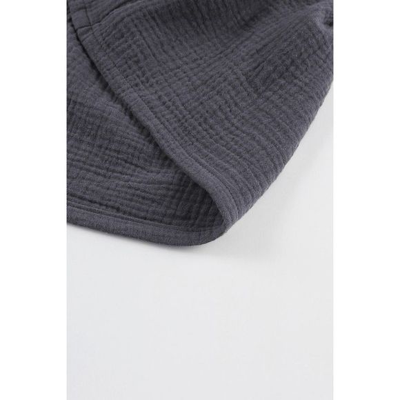 Azura Exchange  Gray Wide Leg Ruffle Jumpsuit - Picture 11 of 15